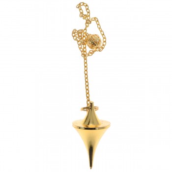 Deluxe Gold Cone Pendulum Švytuoklė Lo Scarabeo